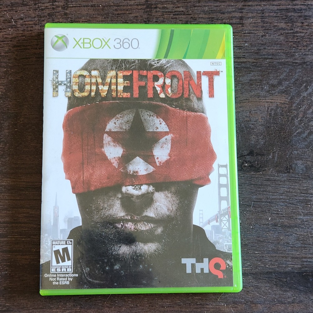 Homefront Xbox 360 Video Game Complete with Manual Shooter‎ M Rated